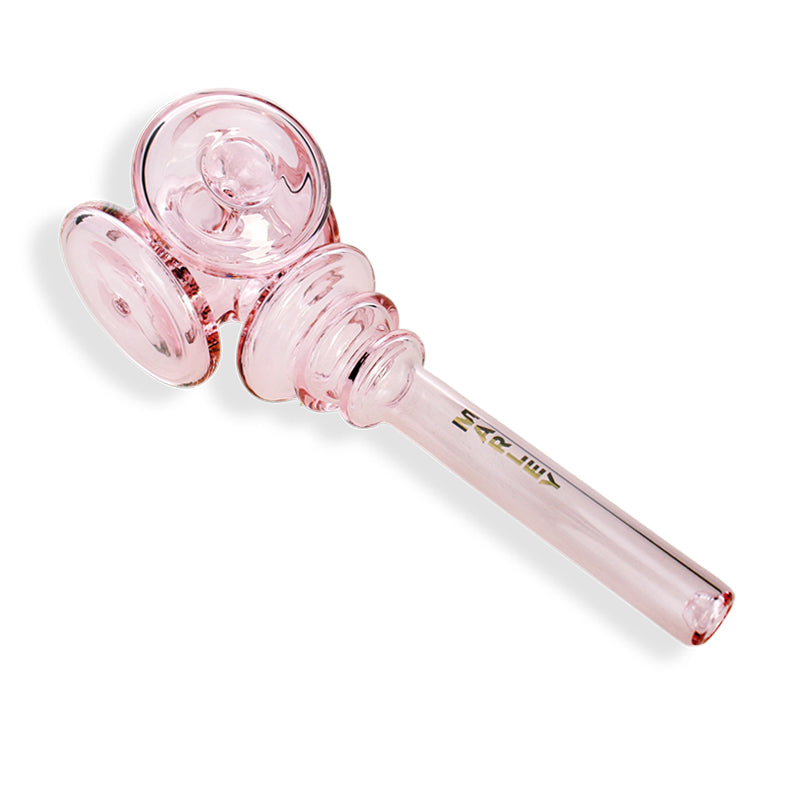 Marley 6.5" Double Disc Glass Pipe - Various Colours