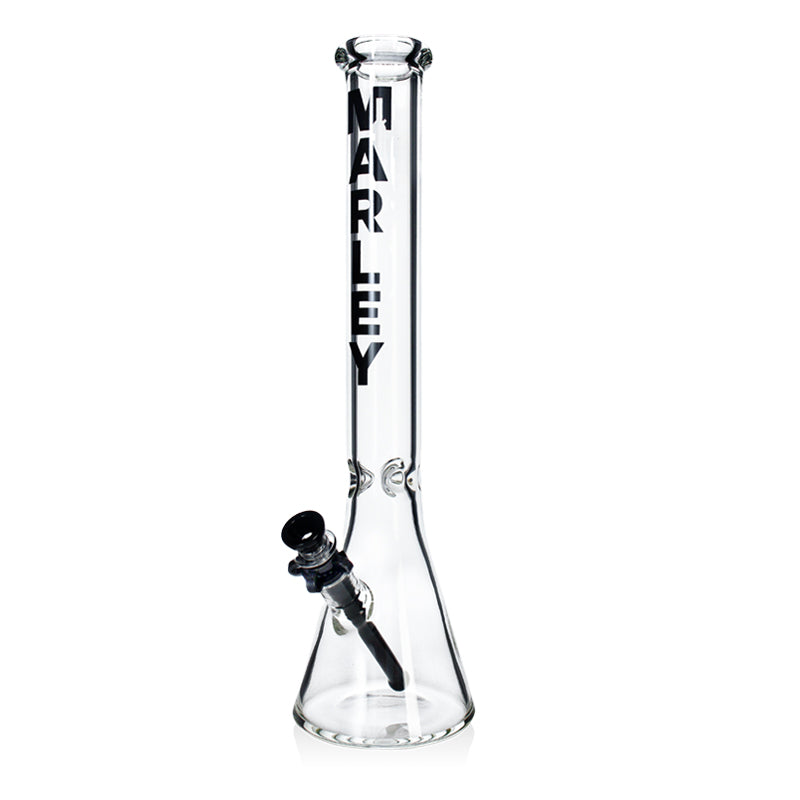 Marley 18" 7mm Beaker w/ Colour Accents