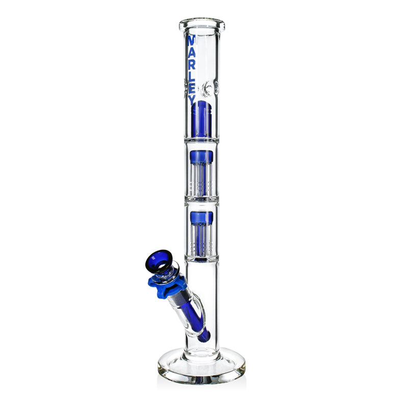 Marley 14.5" Triple Chamber Tree Percolator Straight Tube - Various Colours