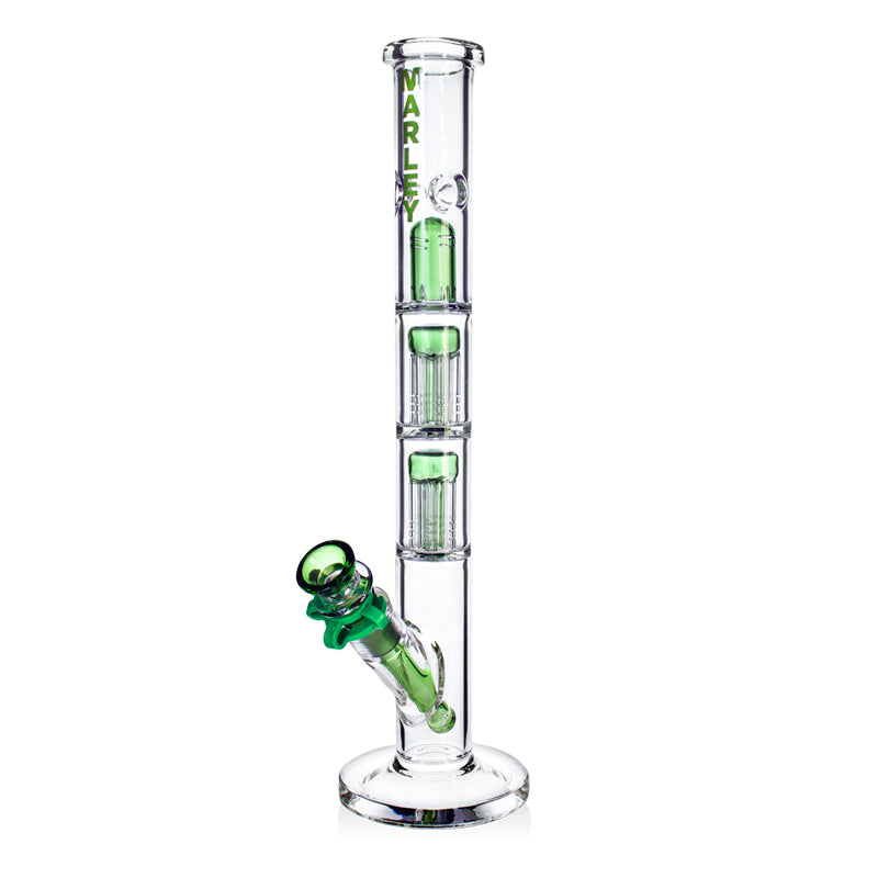 Marley 14.5" Triple Chamber Tree Percolator Straight Tube - Various Colours