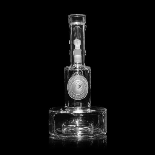 Milkyway 14mm Seal X 7" Dab Rig - Clear w/ Sandblasting