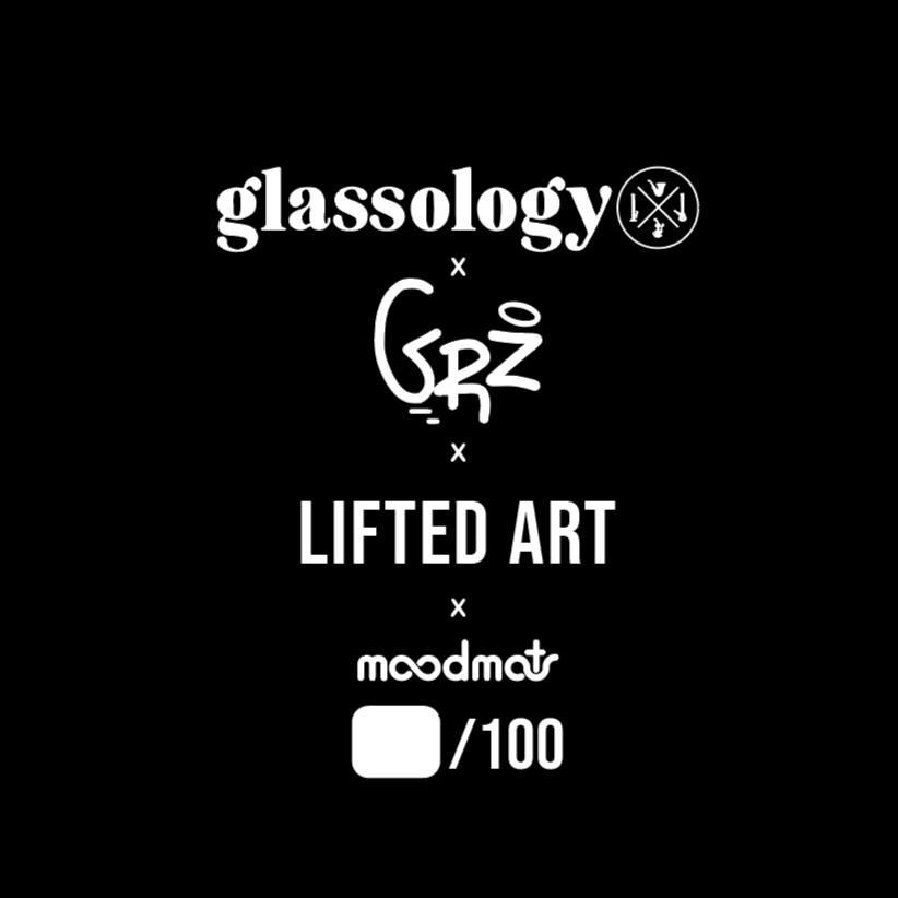 Glassology x GRZ 11.5"x11.5" Limited Edition Moodmat