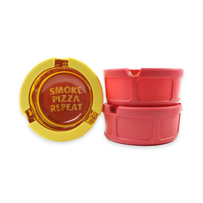 Ugly House 3" Silicone & Glass Ashtray - Munchies