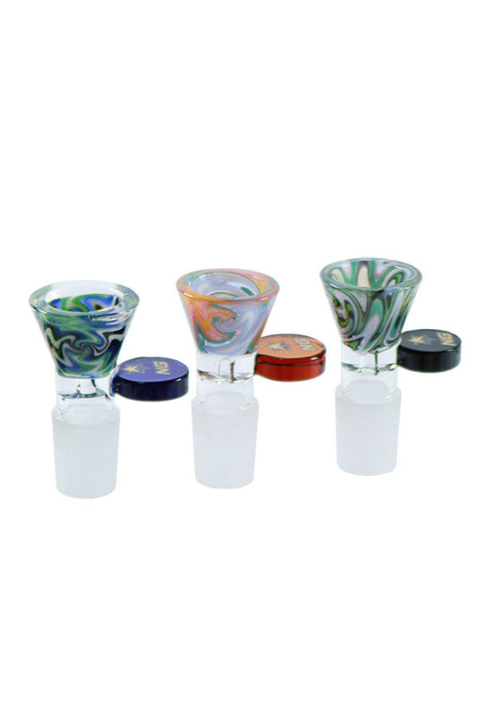 Nice Glass 14mm Thick Reversal Bowl