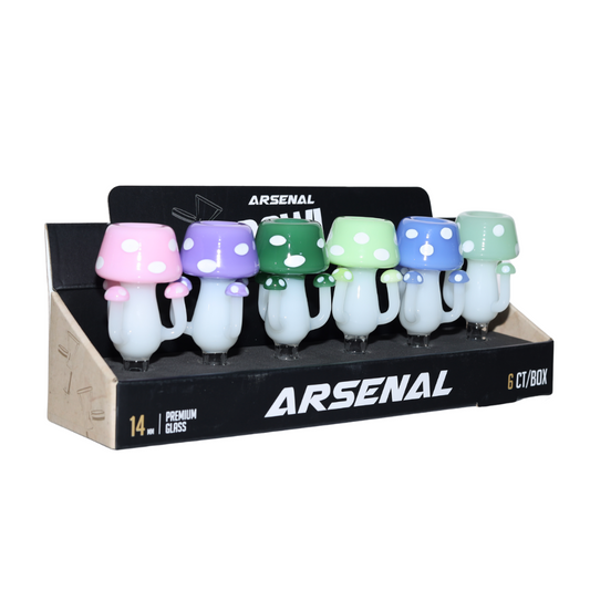 Arsenal 14mm Mushroom Cluster Bowl - Various Colours