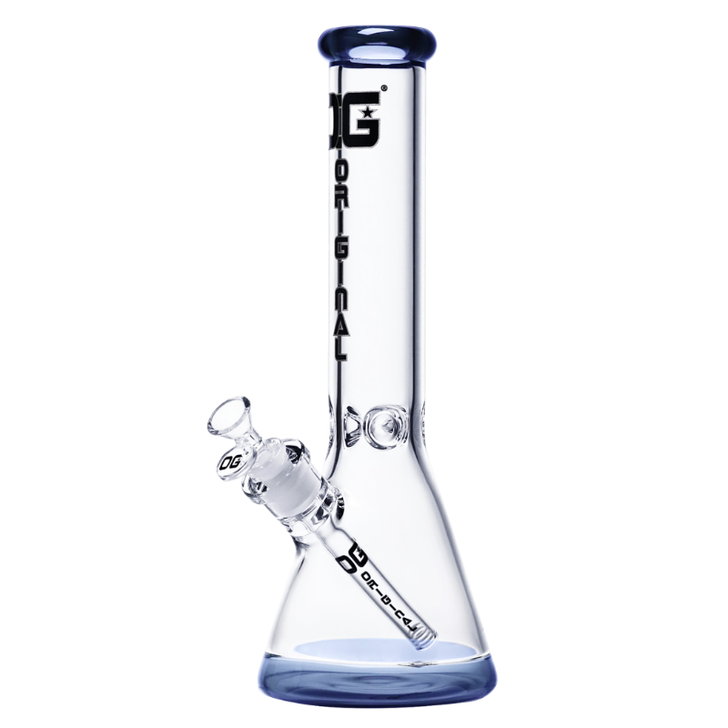 OG Original 14" 7mm Coloured Rim Beaker - Various Colours
