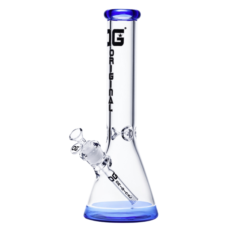 OG Original 14" 7mm Coloured Rim Beaker - Various Colours