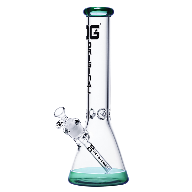 OG Original 14" 7mm Coloured Rim Beaker - Various Colours