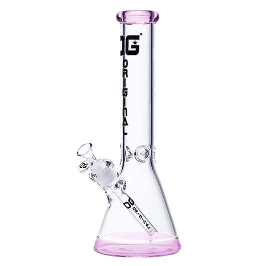 OG Original 14" 7mm Coloured Rim Beaker - Various Colours