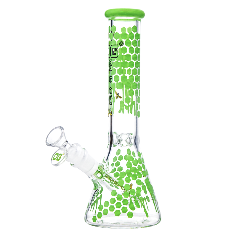 OG Original 10" 5mm Honey Drip Beaker - Various Colours