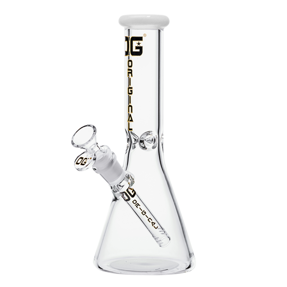 OG Original 10" 4mm Colour Accented Beaker - Various Colours