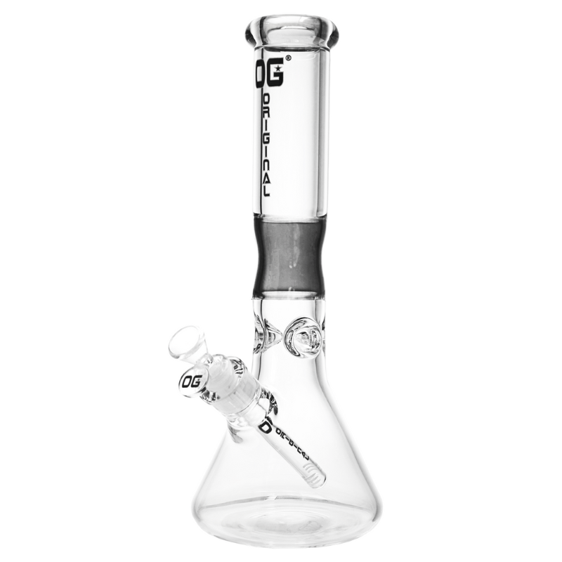 OG Original 14" 7mm Coloured Ring Beaker - Various Colours