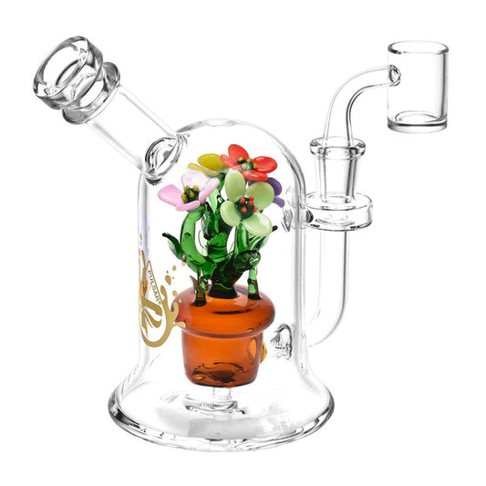 Pulsar 6.5" Pretty Flowers Dab Rig