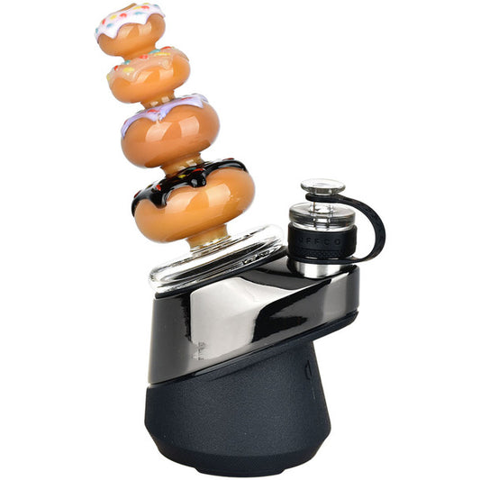 Pulsar Glass 4.25"Donut Stax Dry Top For Puffco Peak Pro