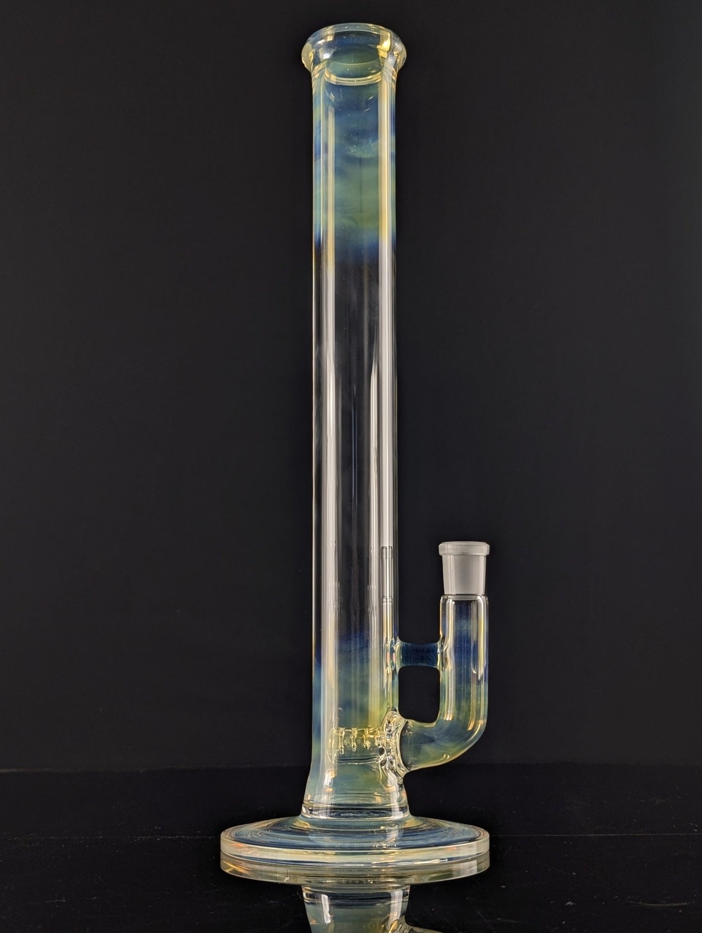 Green Belt Silver Fumed Stemline Tube - PRE-ORDER