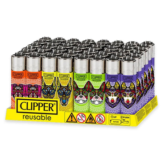 Clipper Lighter Dog Pattern