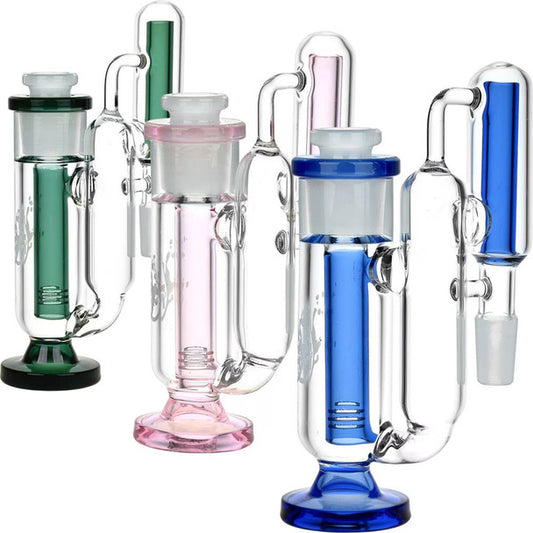 Pulsar 6" 14mm 90 Degree Big Baller Recycler Ash Catcher