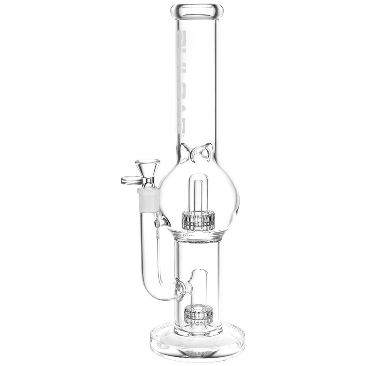 Pulsar 14.5" Double Matrix Perc Tube w/ 14mm Bowl