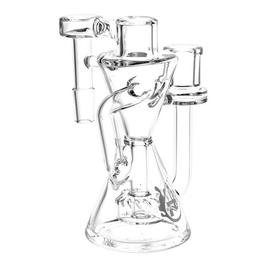 Pulsar Hourglass 14mm 90 Degree Recycler Ash Catcher - 5.25"