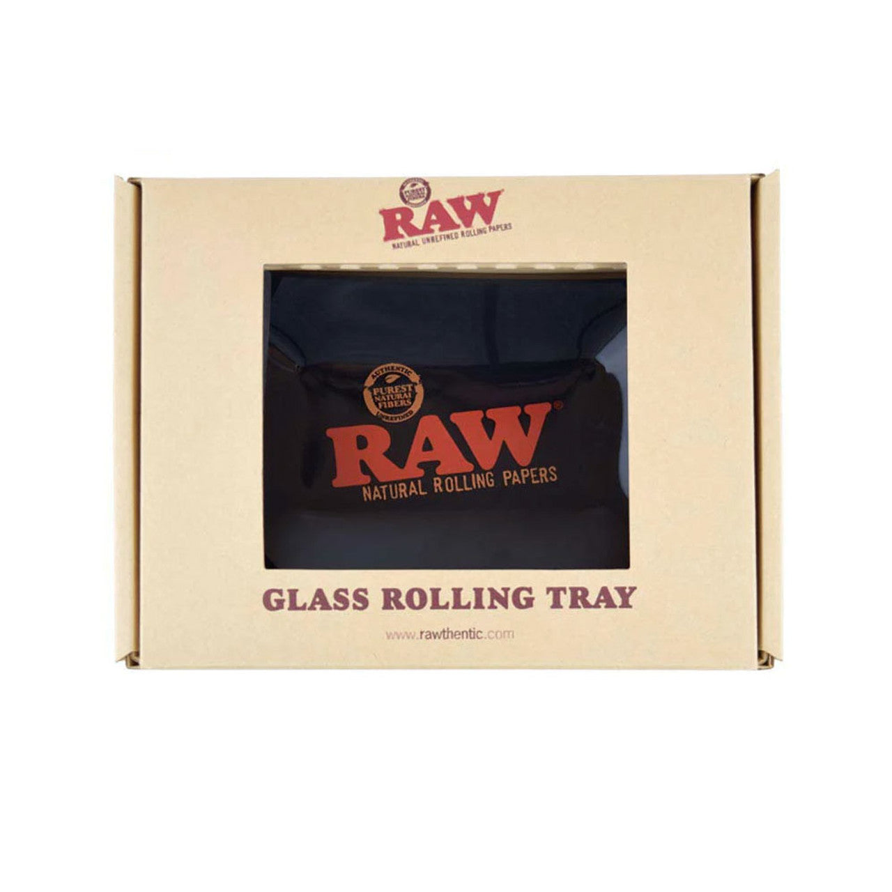 RAW Mini Glass Tray - Black