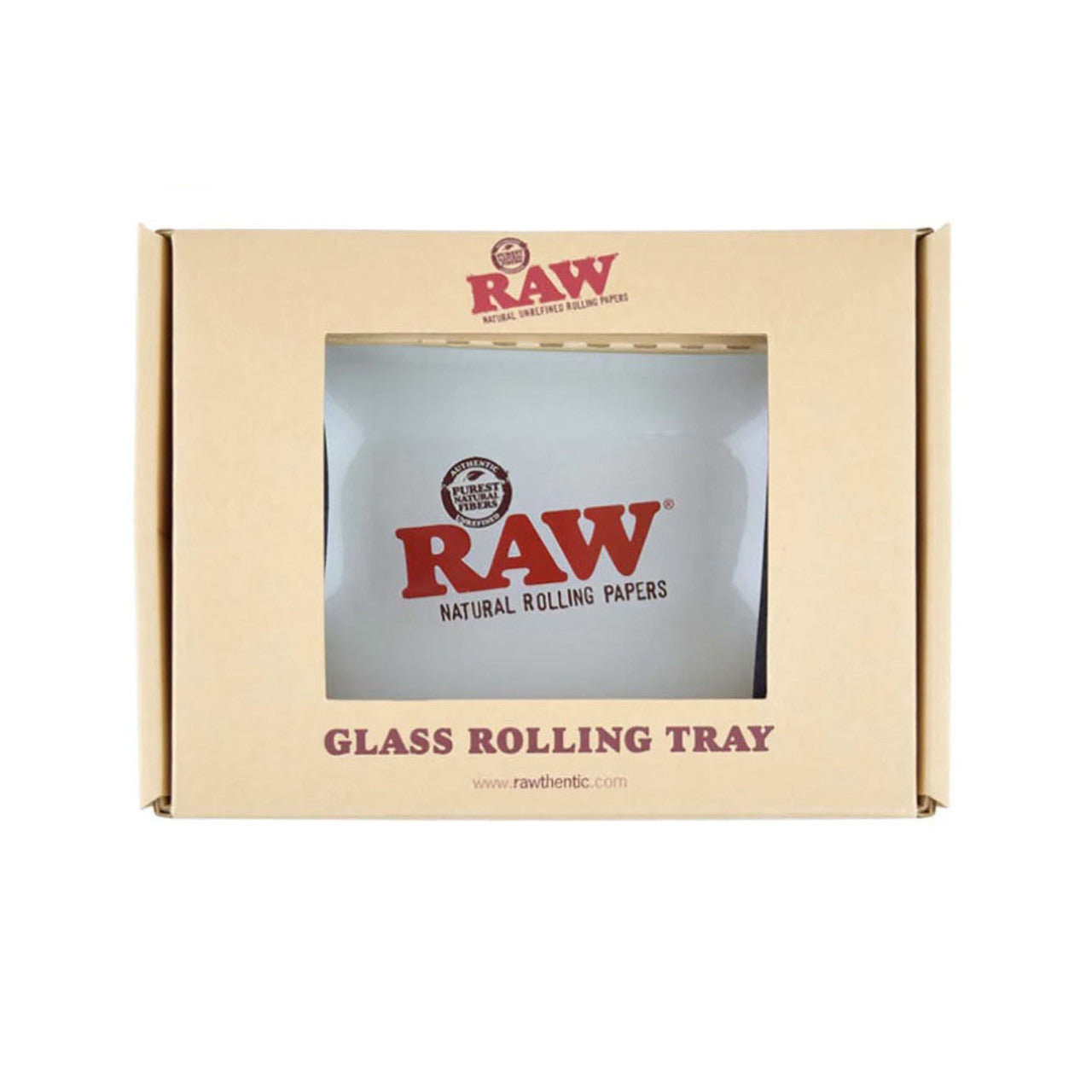 RAW Mini Glass Tray - Frosted