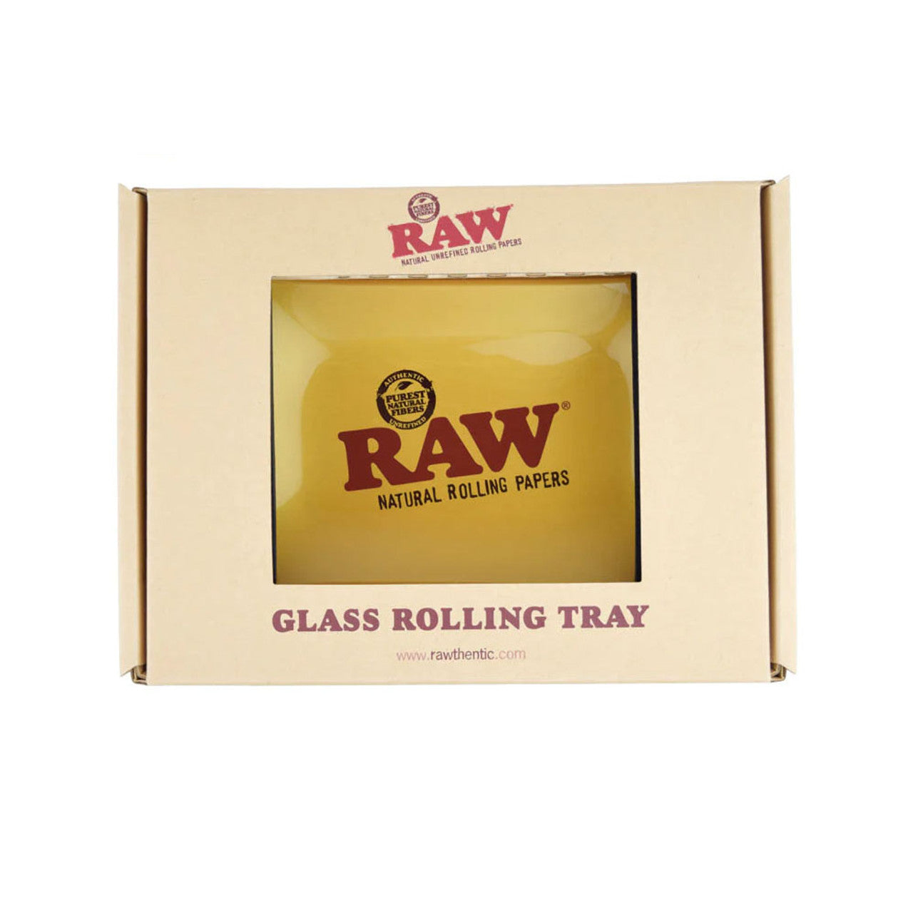 RAW Mini Glass Tray - Gold