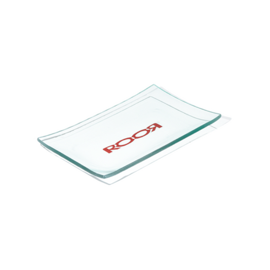 Roor 6" x 10" Glass Rolling Tray