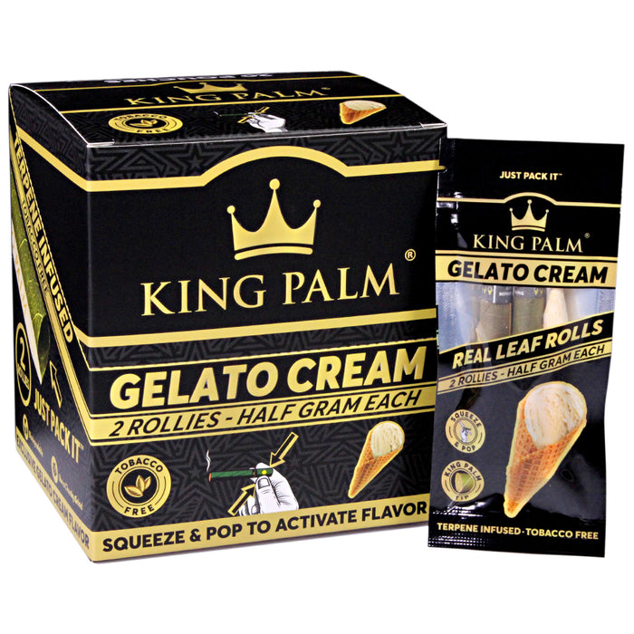 King Palm Rollie Rolls Gelato Cream 2pk