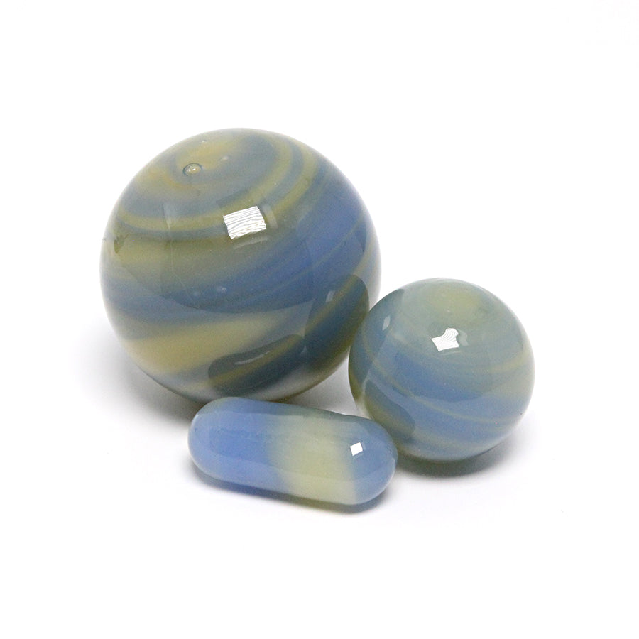 Unbranded 3pc Slurper Marble Sets - Various Colours