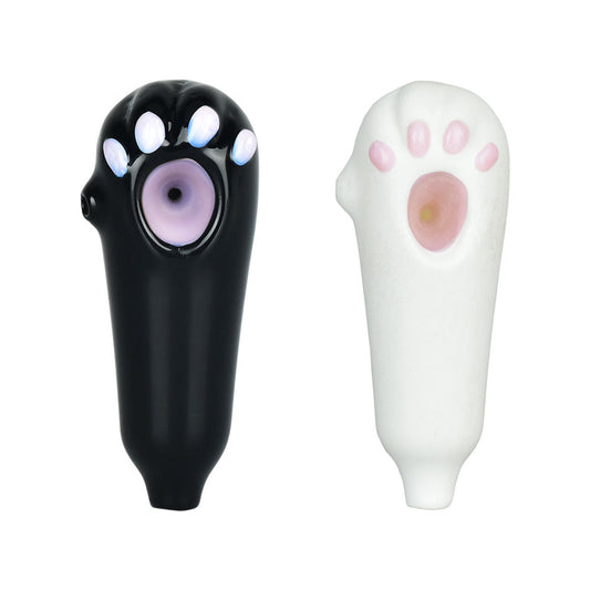 Cute Cat Paw 4" Hand Pipe - Various Colours