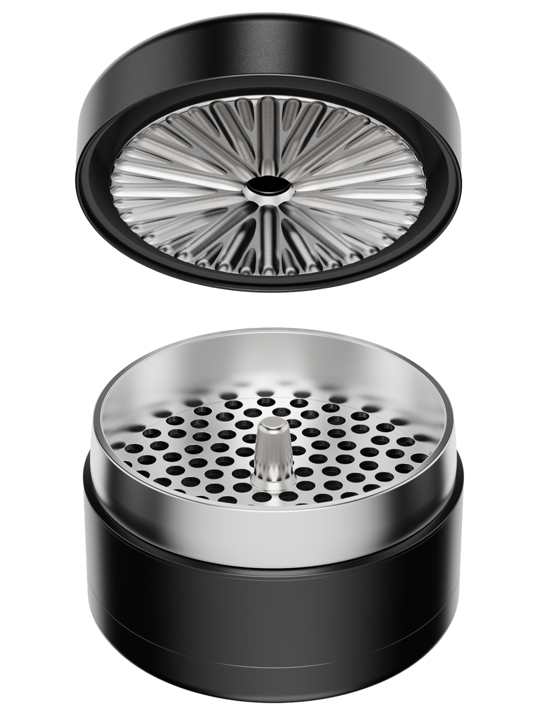Flower Mill 3.5" Pro Mill Grinder - Black