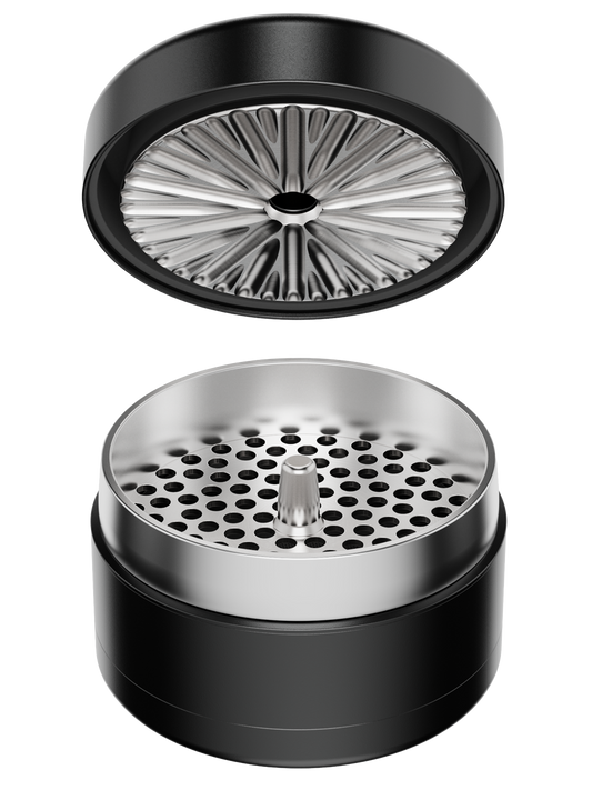 Flower Mill 3.5" Pro Mill Grinder - Black