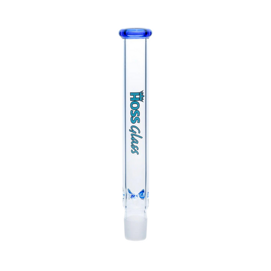 Hoss 7mm 14" Build-a-Bong Top - Light Blue Logo