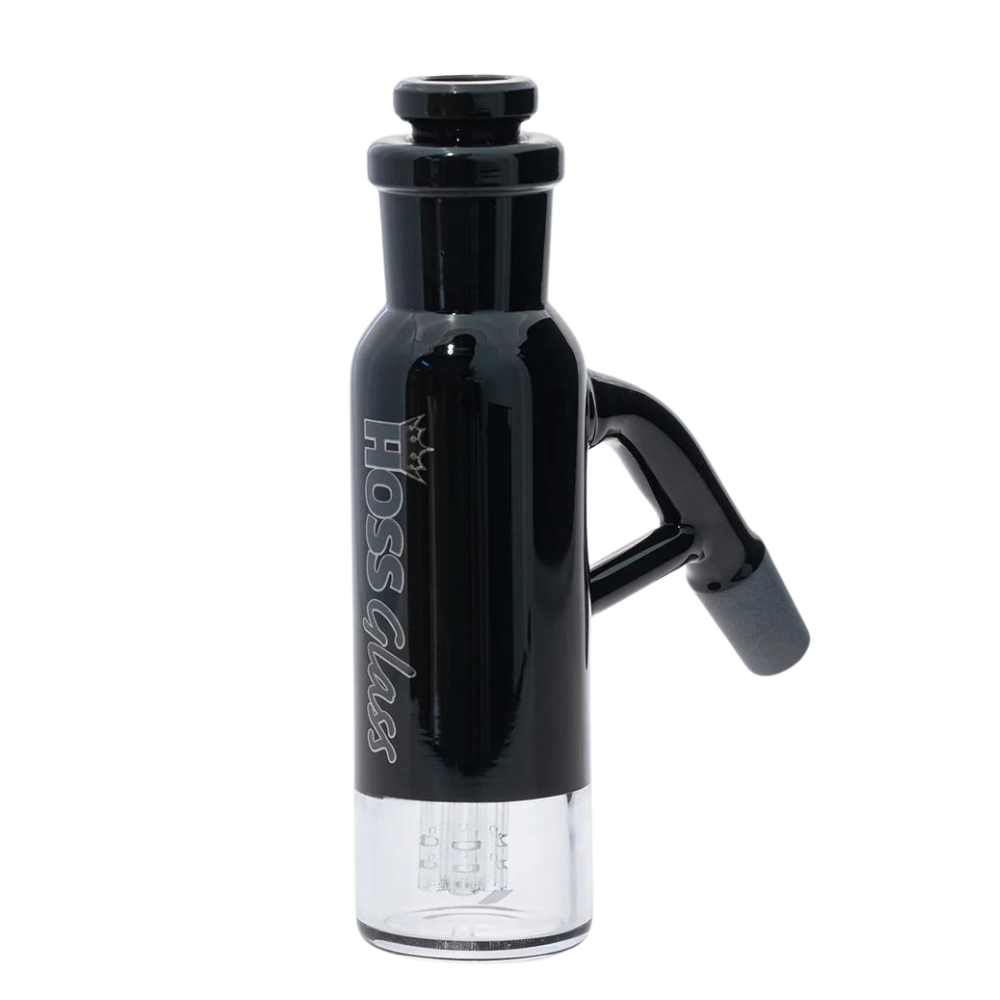 Hoss 5.5" 14mm 45 Degree  Ash Catcher w/ 6 - Arm Diffuser & Colour Accents
