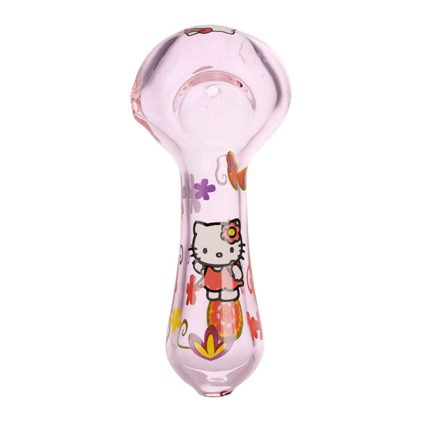 Unbranded 4.5" Cute Kitty Glass Hand Pipe - Various Designs