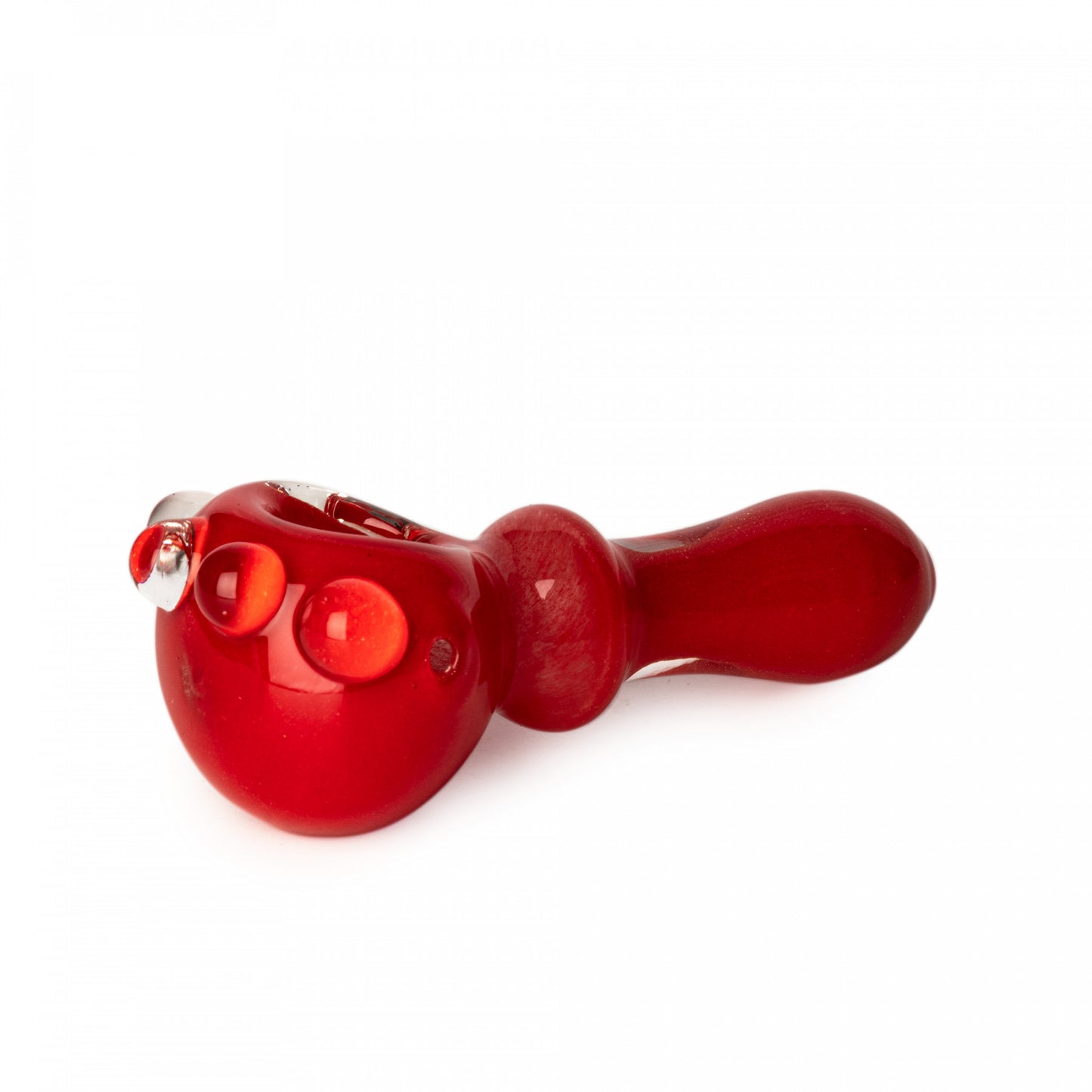 Red Eye Glass 4" Full Fritter Hand Pipe