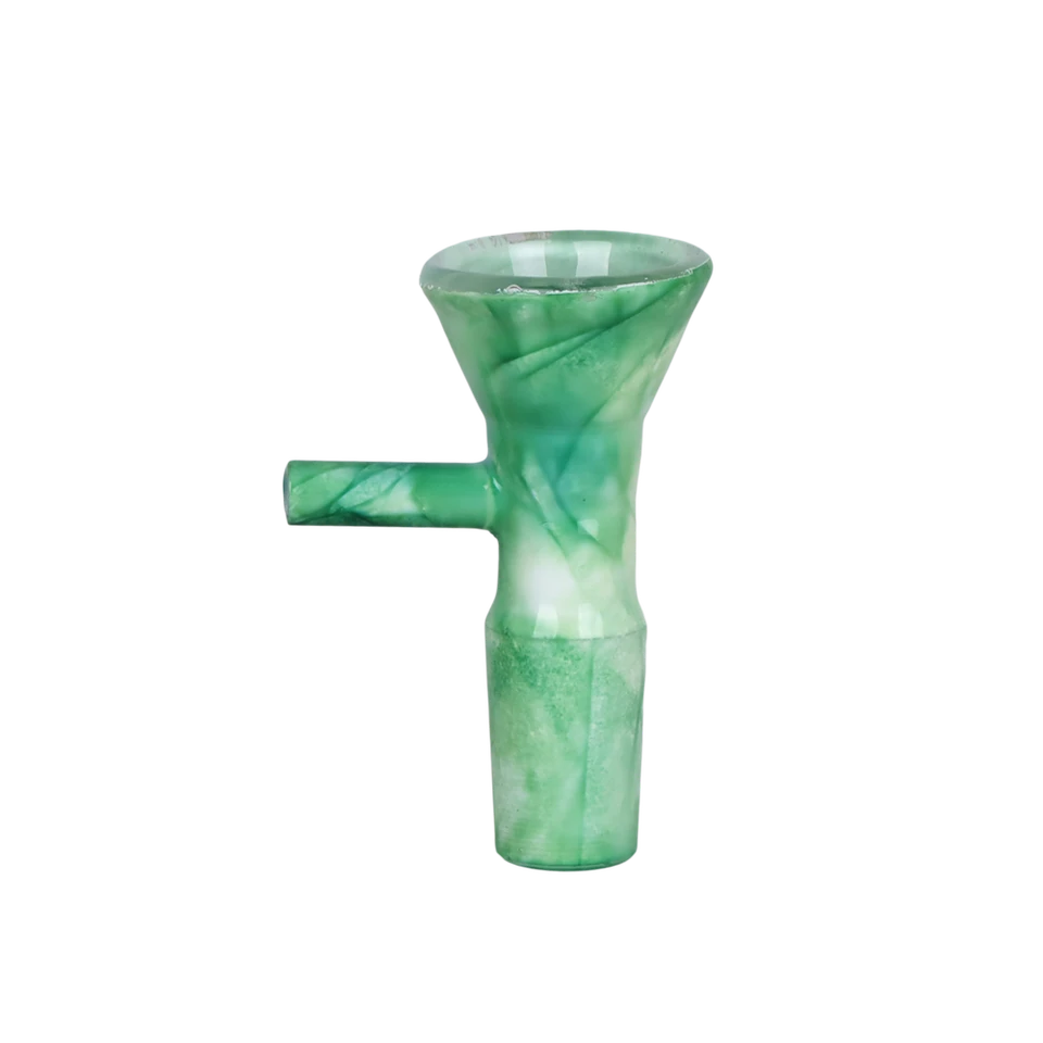 Unbranded 14mm Marbled Cone Bowl - Various Colours