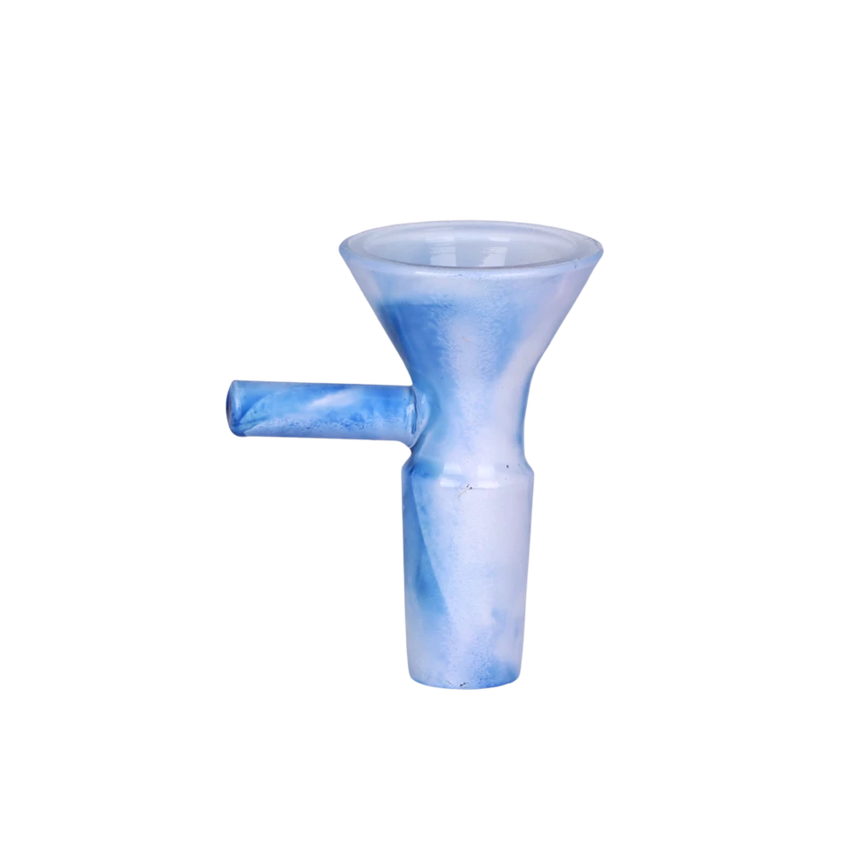 Unbranded 14mm Marbled Cone Bowl - Various Colours