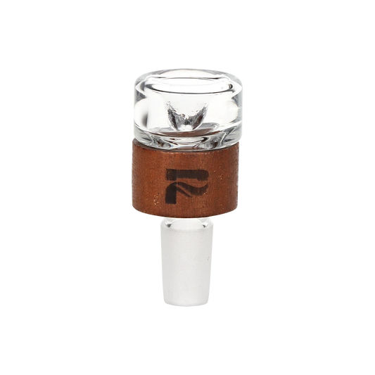 Pulsar Glass 14mm Wood on Glass Barrel Style Herb Bowl