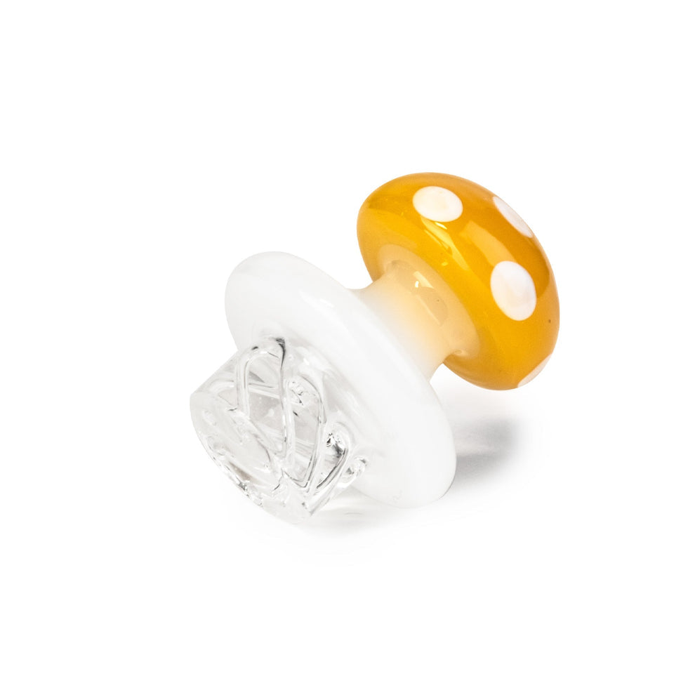 Gear Premium Mushroom Whirlpool Carb Cap - Jade Yellow