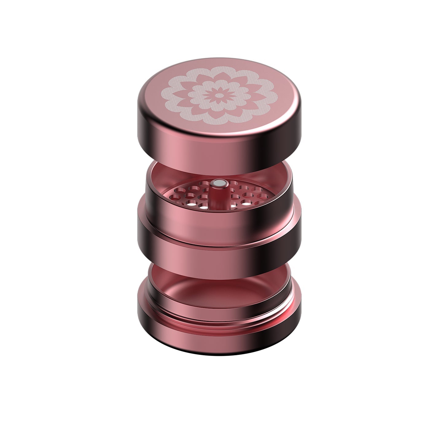 Flower Mill Next-Gen Standard Grinder 2.5" - Pink