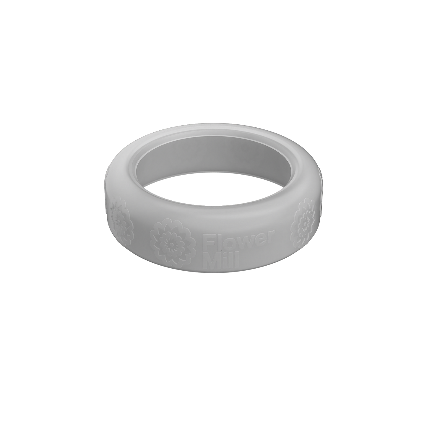 Flower Mill 2.0" Silicone Mill Grip - Clear