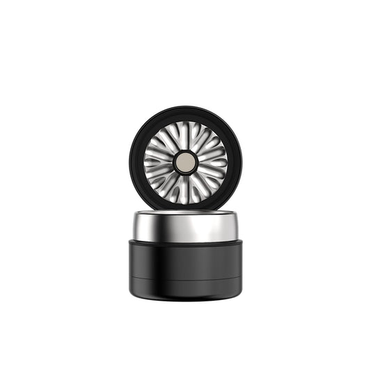 Flower Mill Next-Gen Premium 2.0" Stainless Series Grinder - Black