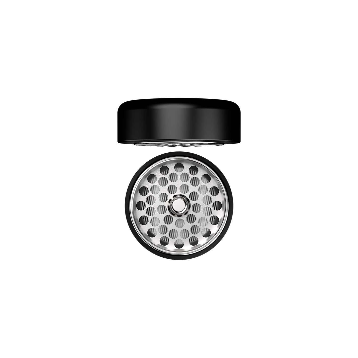 Flower Mill Next-Gen Premium 2.0" Stainless Series Grinder - Black