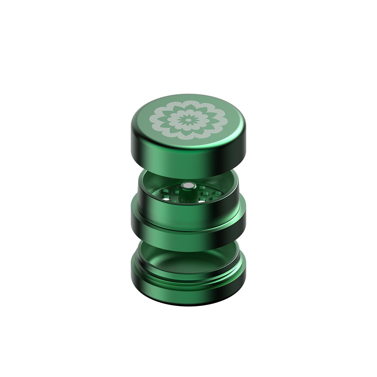 Flower Mill Next-Gen Standard Grinder 2.0" - Green