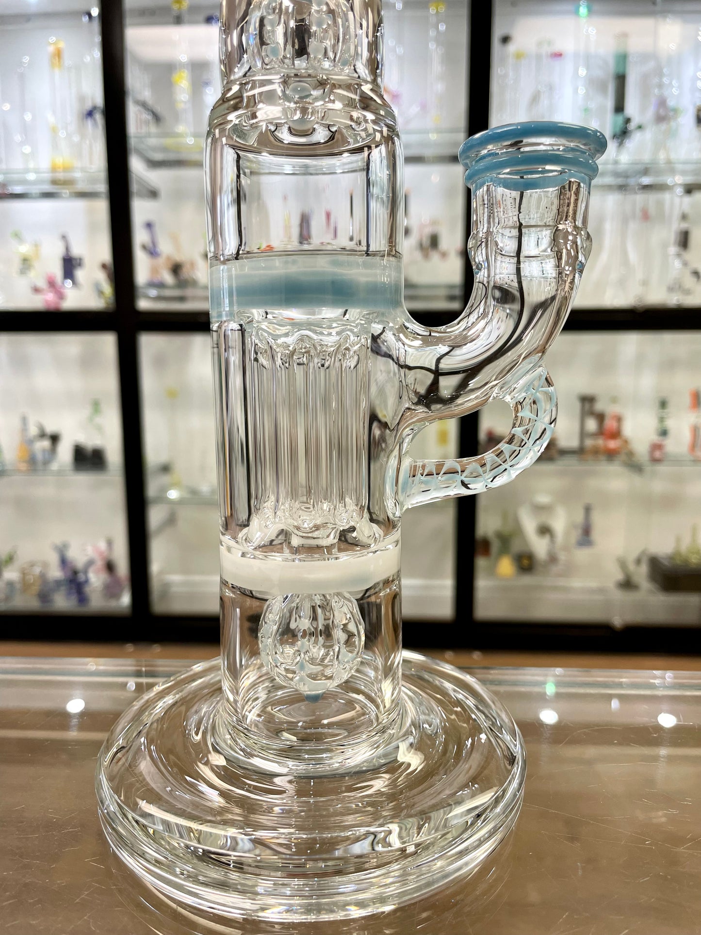 Blazed Mini Pillar Tube w/ Double Bore Straight Neck - Siberia Accents