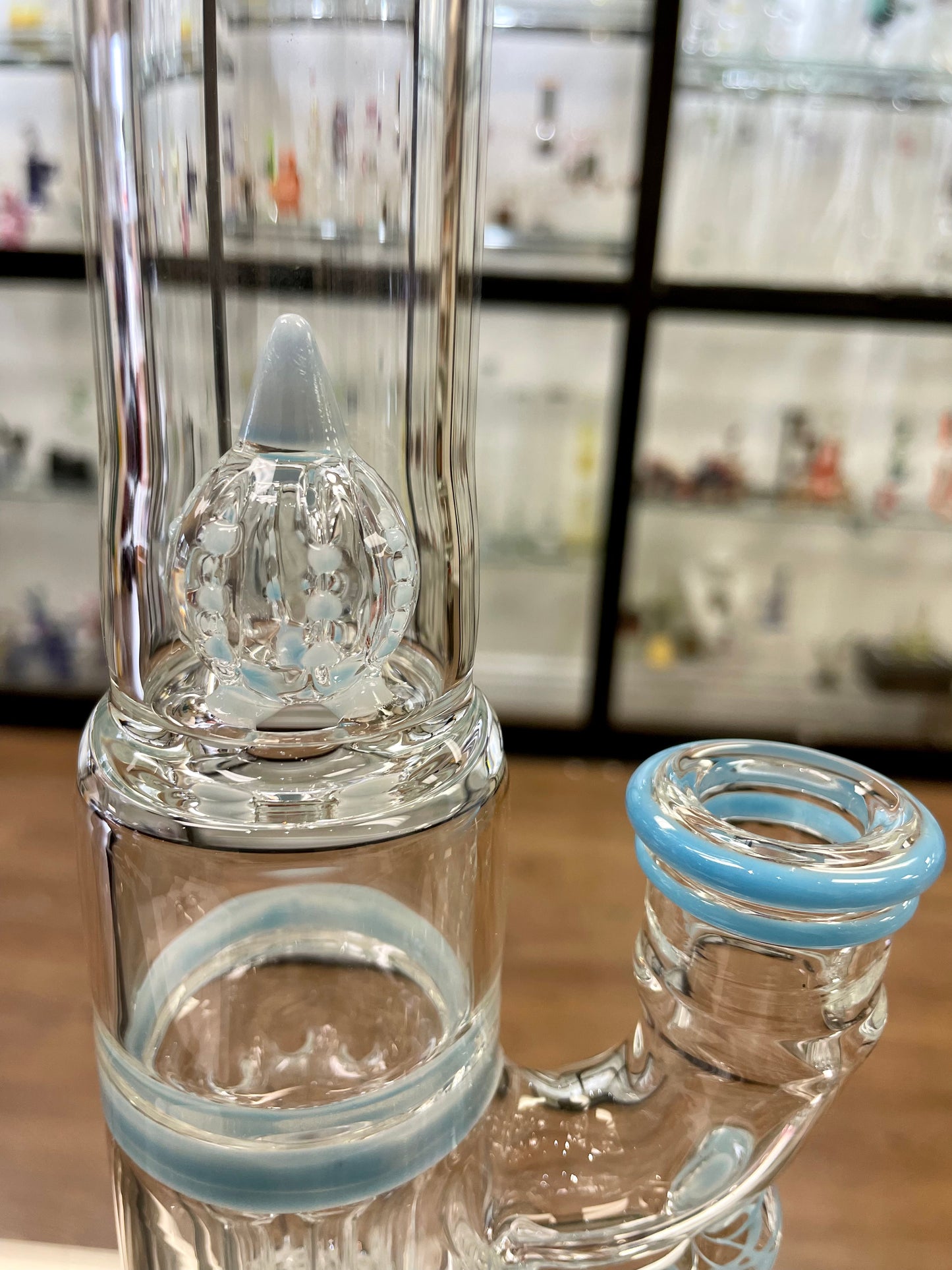 Blazed Mini Pillar Tube w/ Double Bore Straight Neck - Siberia Accents