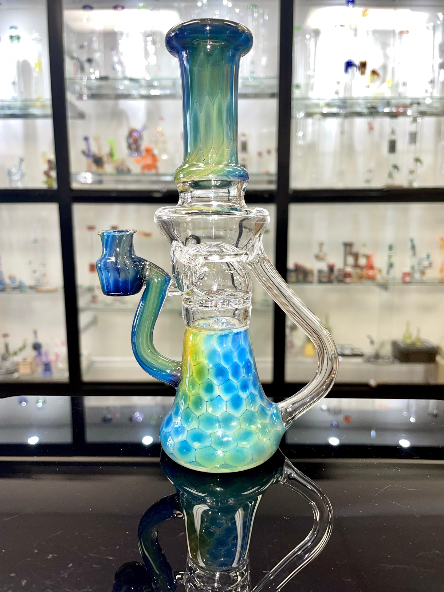 Rob Biglin Pump and Dump Recycler - Fume Honeycomb over Galaxy & Clear