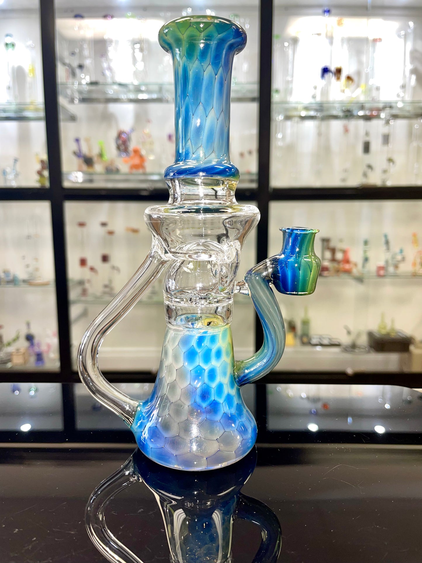 Rob Biglin Pump and Dump Recycler - Fume Honeycomb over Galaxy & Clear