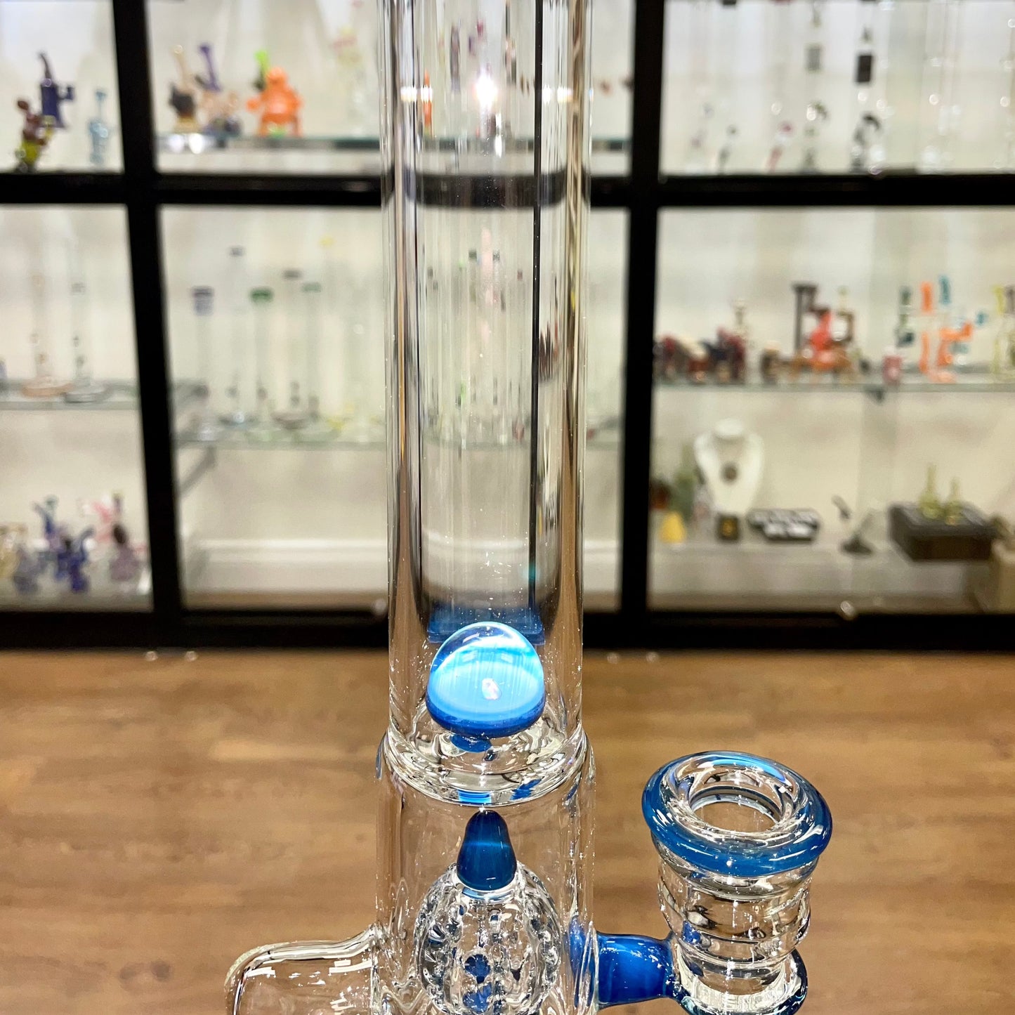 Blazed 44mm 3 Line Tree Tube - Blue Slyme Accents w/ Opal